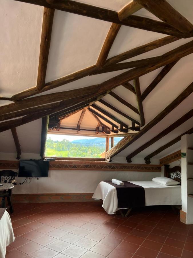 Hotel, Bungalows, Chalet Y Cabanas Aventura Park Villa De Leyva La Periquera ภายนอก รูปภาพ