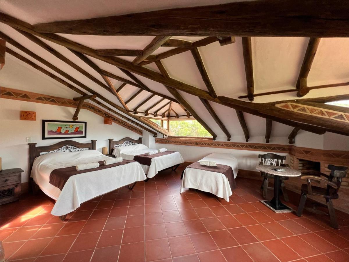 Hotel, Bungalows, Chalet Y Cabanas Aventura Park Villa De Leyva La Periquera ภายนอก รูปภาพ