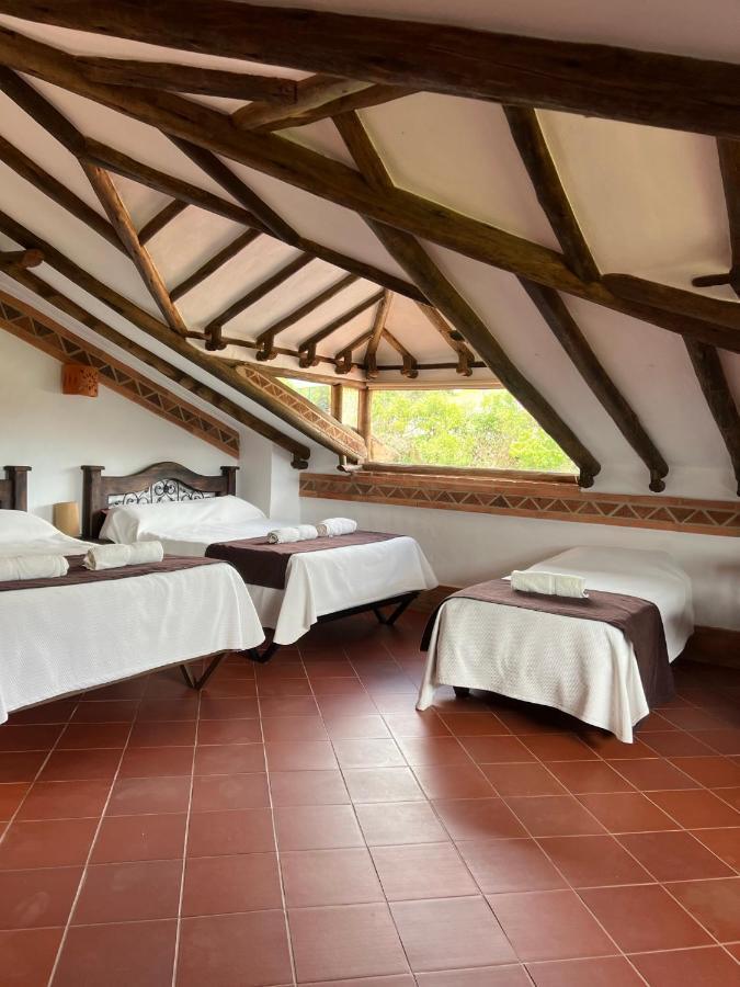 Hotel, Bungalows, Chalet Y Cabanas Aventura Park Villa De Leyva La Periquera ภายนอก รูปภาพ